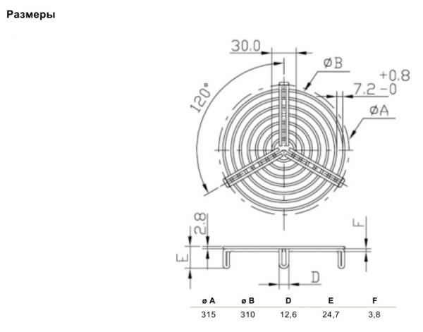 Защитная решётка Systemair SG 315 PROTECTION GUARD