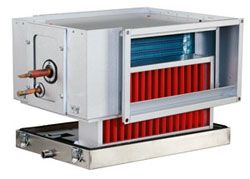 Фреоновый воздухоохладитель Systemair DXRE 70-40-3-2,5 DUCT COOLER