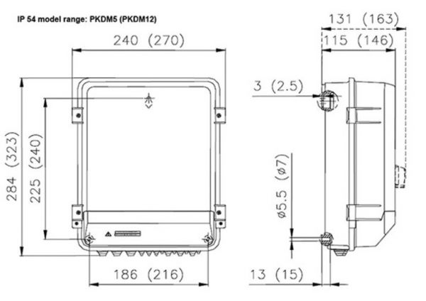 Регулятор скорости Systemair PKDM12 STEPLESS SPEEDCONTROL