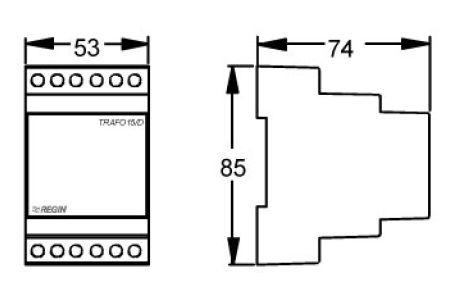 Трансформатор Systemair TRAFO15/D TRANSFORMATOR 230/24