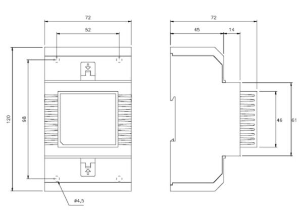 Трансформатор Systemair PSS48 Transformer 2x24V